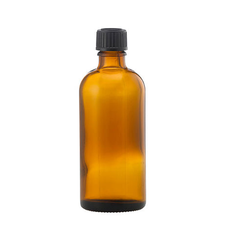 Brun Glasflaska 100 Ml