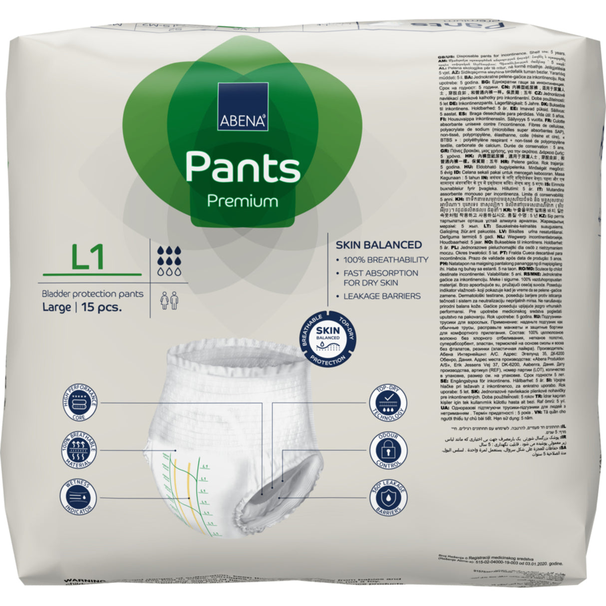 Pants Byxor L1 Inkontinens, Premium