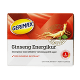 Gerimax Röd Ginseng Energikur | 120 tabletter
