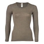 Engel Natur Blus Merinoull & Silke Walnut | Stl. 34/36