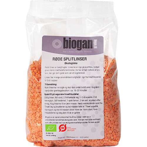 Röda Linser Ekologisk