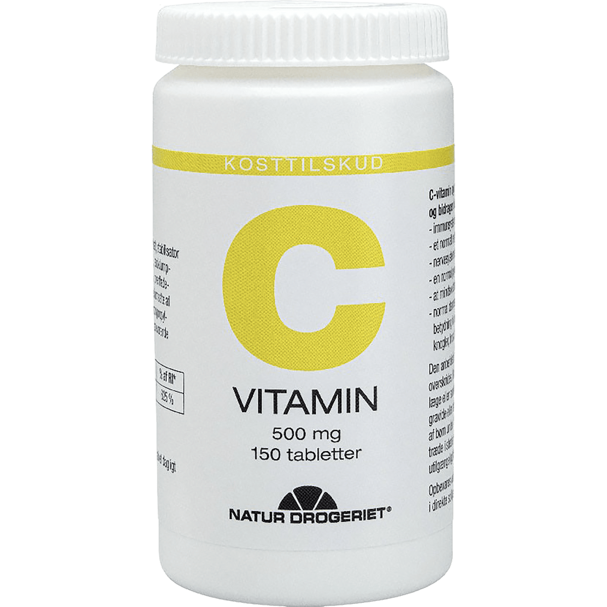 Natur-Drogeriet Vitamin C 500 Mg | 150 tabletter