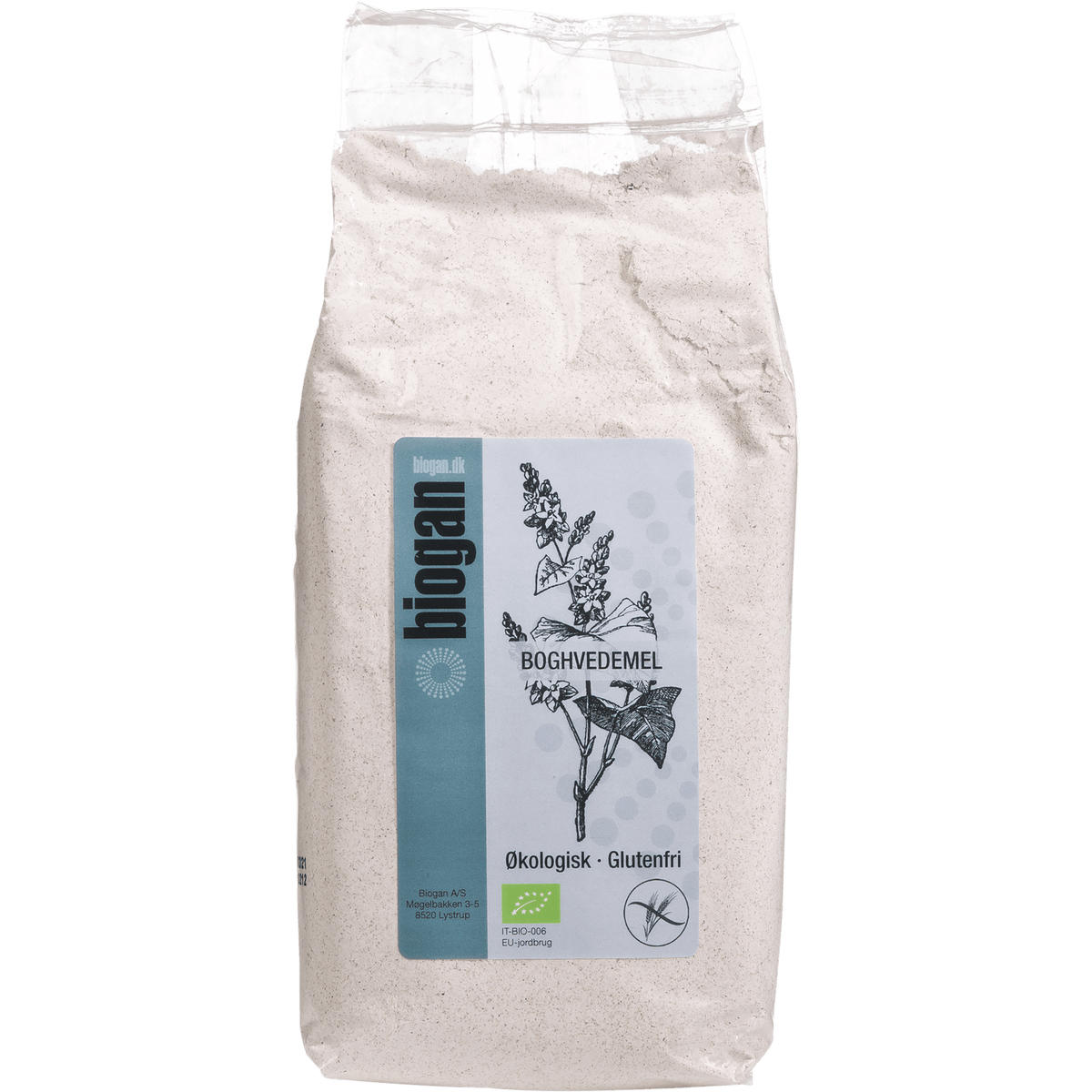 Biogan Bovetemjöl Ekologisk Glutenfri | 1 kg