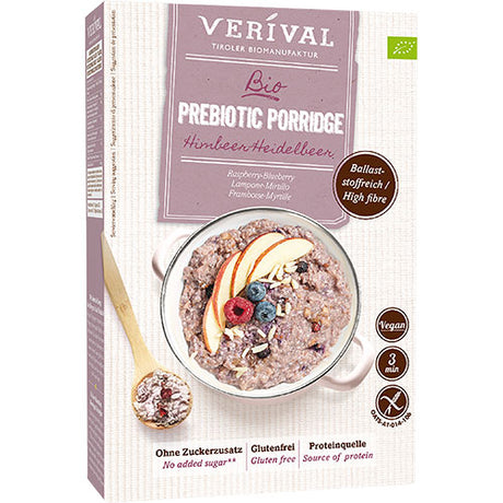 Prebiotisk Gröt - Hallon-Blåbär EKO Glutenfri
