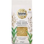 Biona Organic brunt ris, långkornigt – easy cook Ø | 500 gr