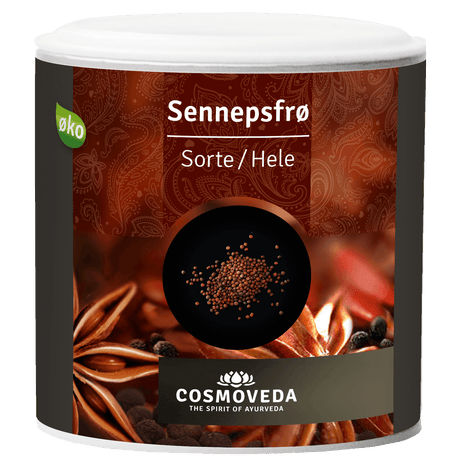 Cosmoveda Svart Senapsfrö Hela Ekologisk | 130 g
