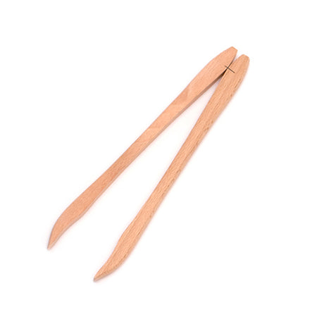 Olivtång 25cm Bokträ