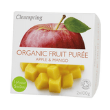 Clearspring Fruktpuré Ekologisk 200 g | Äpple och Mango