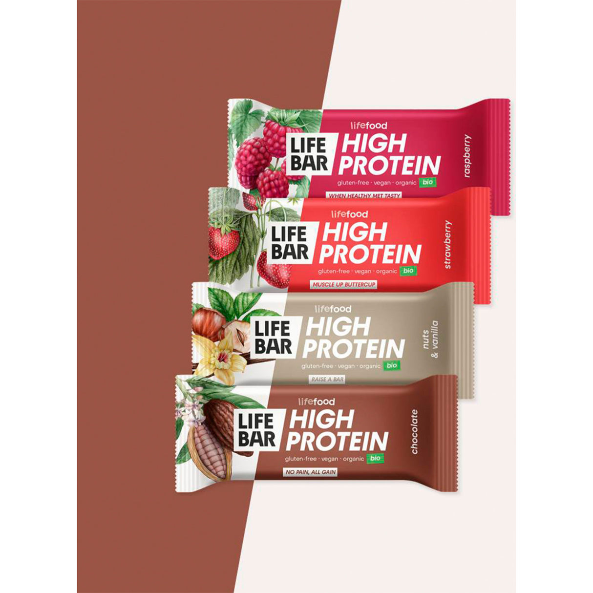 LifeBar Proteinbar med jordgubb Eko