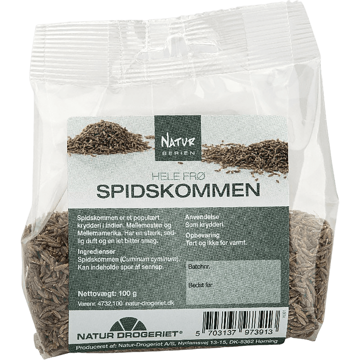 Natur-Drogeriet Spiskummin Hela Frön | 100 g