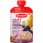 Semper Gröt med päron och plommon från 6 mån. | 120 g