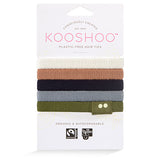 Kooshoo Hårelastikker Classic Plastikfri 5 Stk