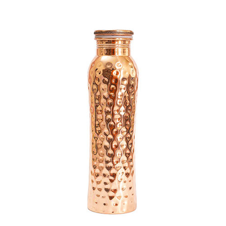 Kopparvattenflaska Hamrad 900 Ml 