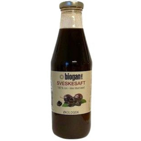 Biogan Katrinplommonjuice 100 % Frukt Ekologisk | 750 ml