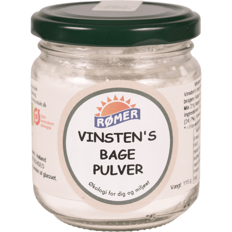 Rømer Bakpulver Vinsten Ekologisk | 115 g