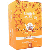 Koffeinfri Te Green Rooibos, Pomegranat & Blueberry EKO