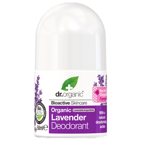 Dr. Organic Deo Roll On Lavender | 50 ml.