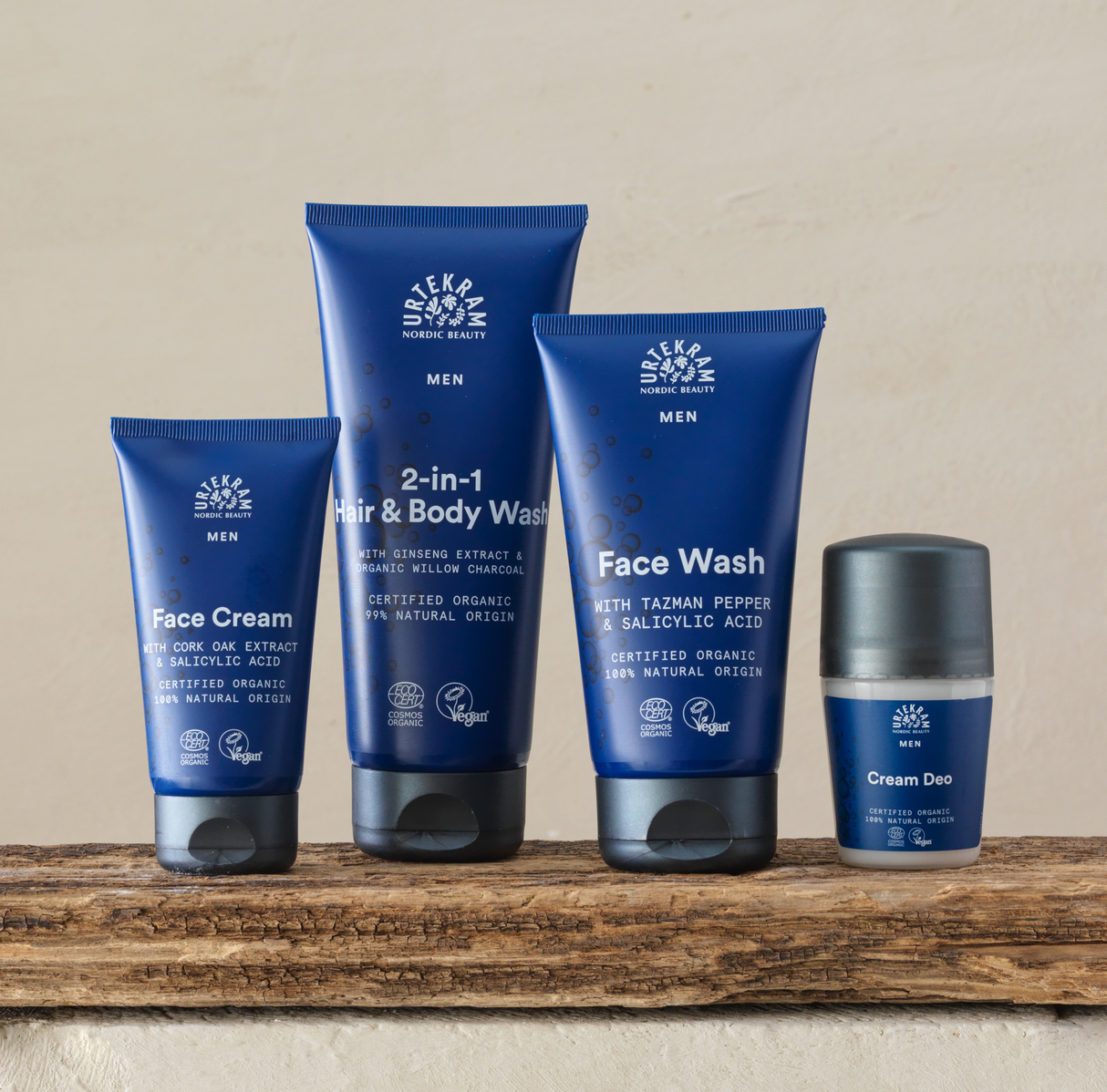 Urtekram MEN 2in1 Hair & Body Wash | 200 ml