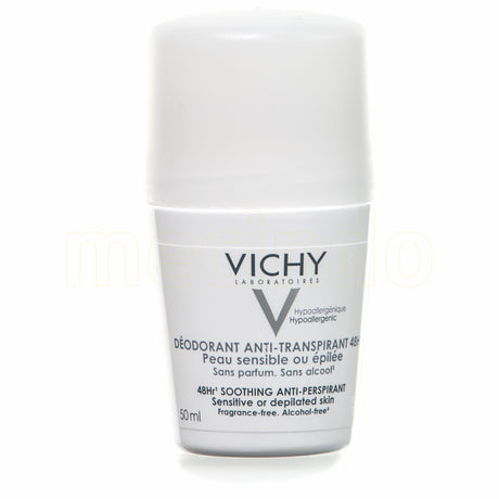 Vichy 48Hr Soothing AntiPerspirant Deo Roll-on Oparfymerad
