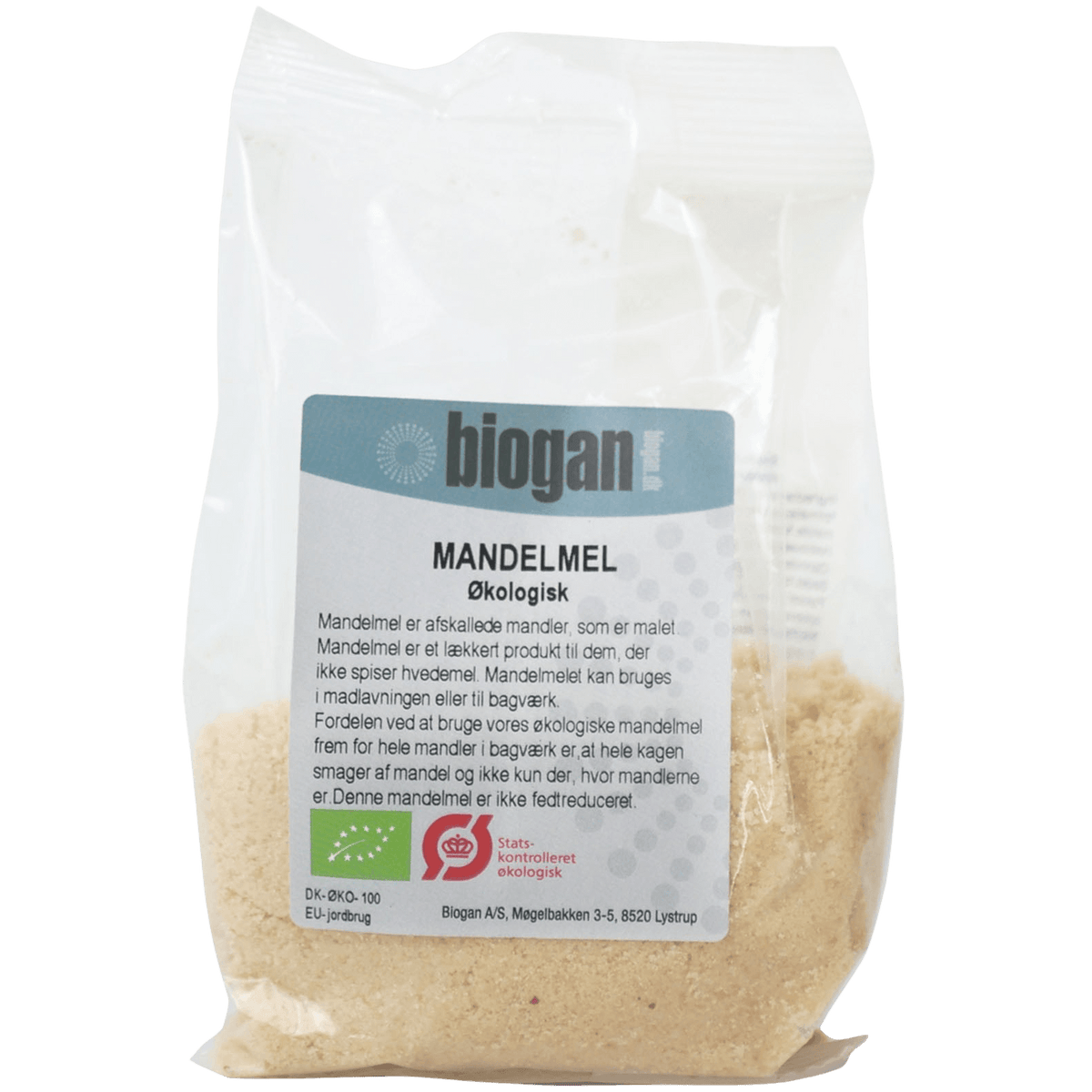Biogan Mandelmjöl Ekologisk | 100 g
