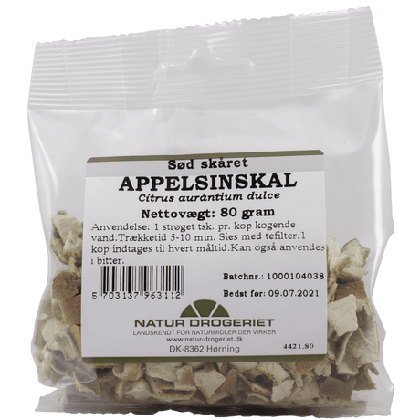 Natur-Drogeriet Apelsinskal Hackat | 80 g