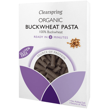 Clearspring Bovetepasta Tortiglioni Økologisk Glutenfri | 250 g