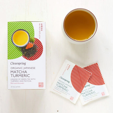 Grekisk Te med Matcha & Gurkmeja EKO