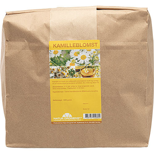 Te Med Kamomillblomma