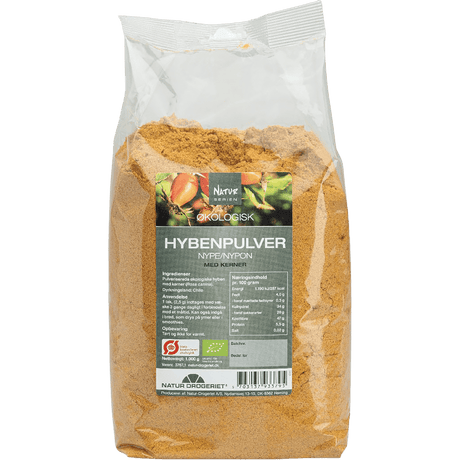 Natur-Drogeriet Nypon Pulver Fint M. Kärnor Ekologisk | 1 kg