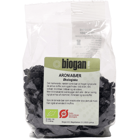 Biogan Aroniabär Torkade Ekologisk | 100 g