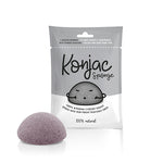 Konjac Sponge Svart Till Fet Och Oren Hud