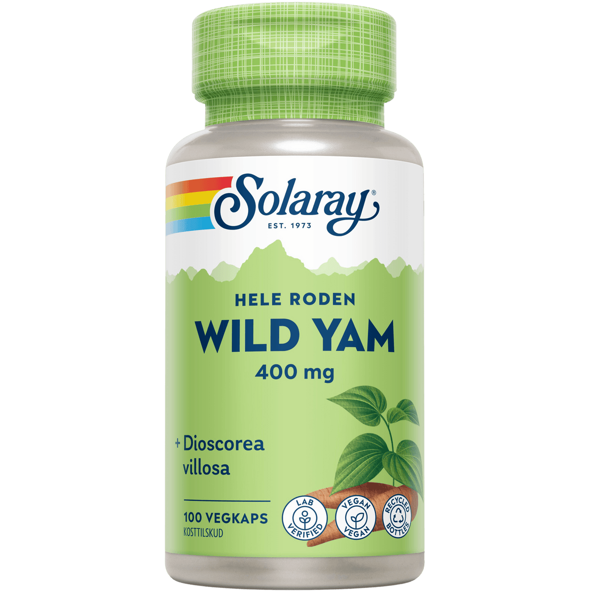 Solaray Wild Yam Root | 100 kapslar
