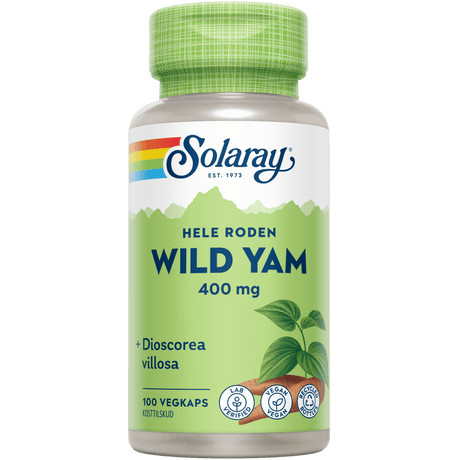 Solaray Wild Yam Root | 100 kapslar