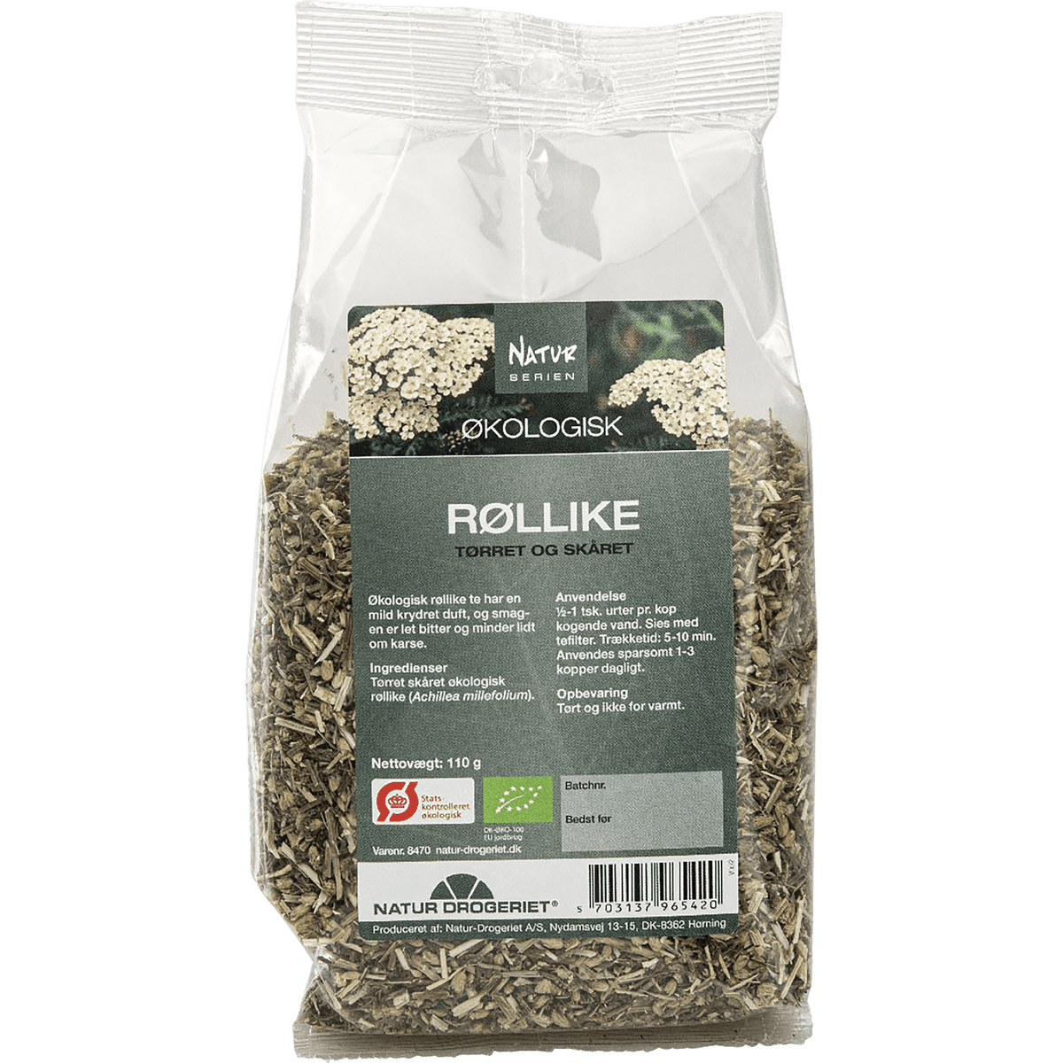 Natur-Drogeriet Röllika Torkad Och Skuren Ekologisk | 110 g