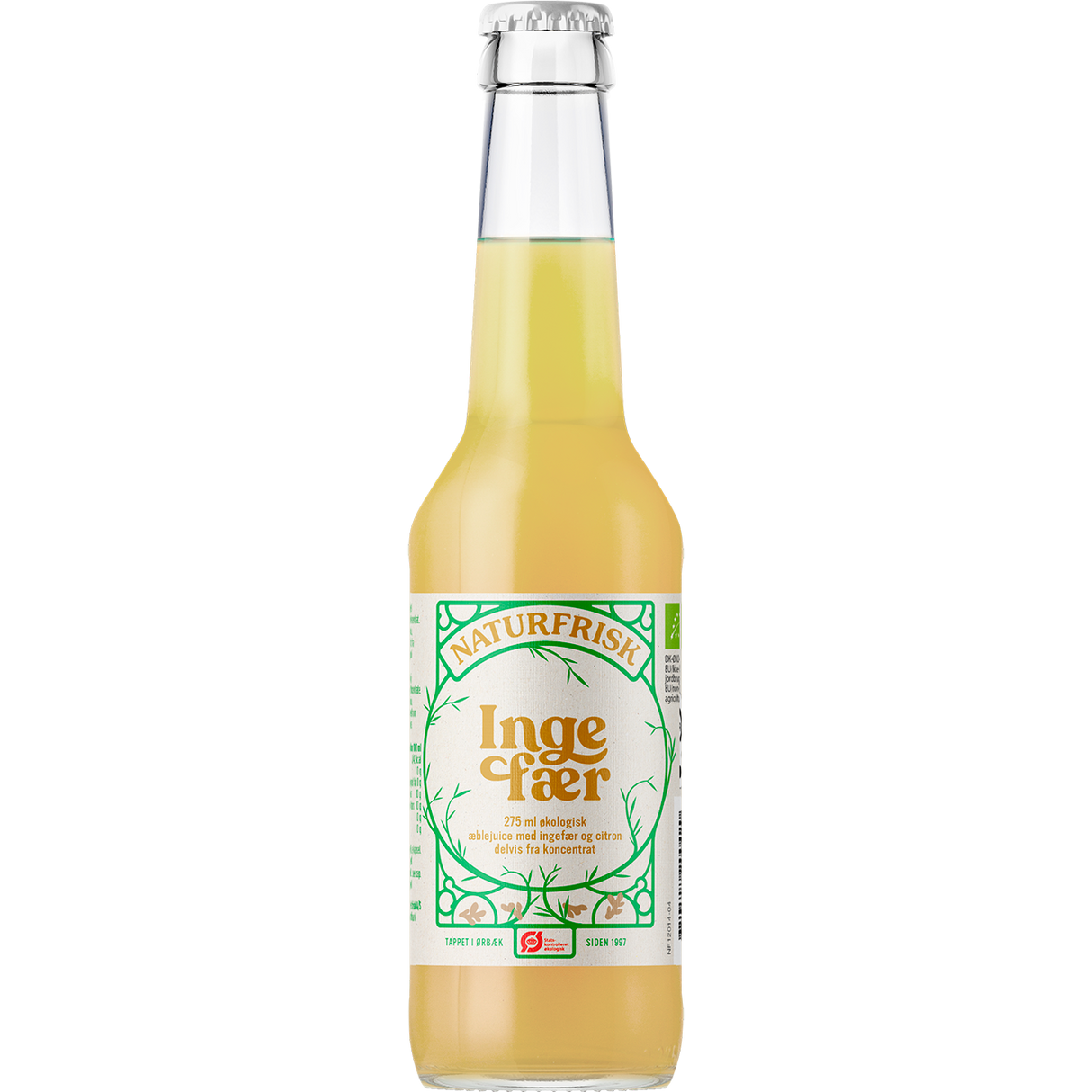 Naturfrisk Ingefära Juice Ekologisk | 275 ml