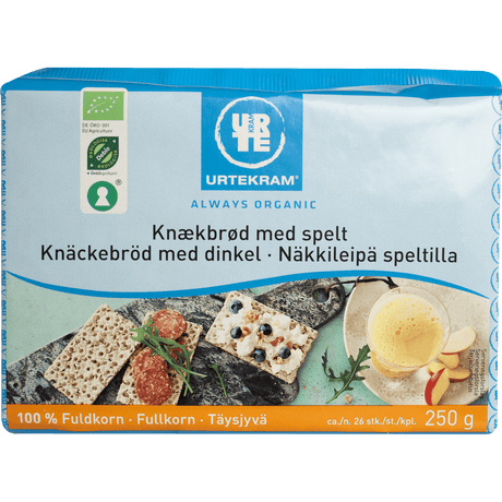 Urtekram Knäckebröd Med Dinkel Ekologisk | 250 g