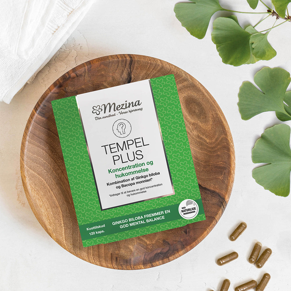 Tempel Plus m. Ginkgo Biloba