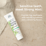 Urtekram Tandkräm Strong Mint | 75 ml