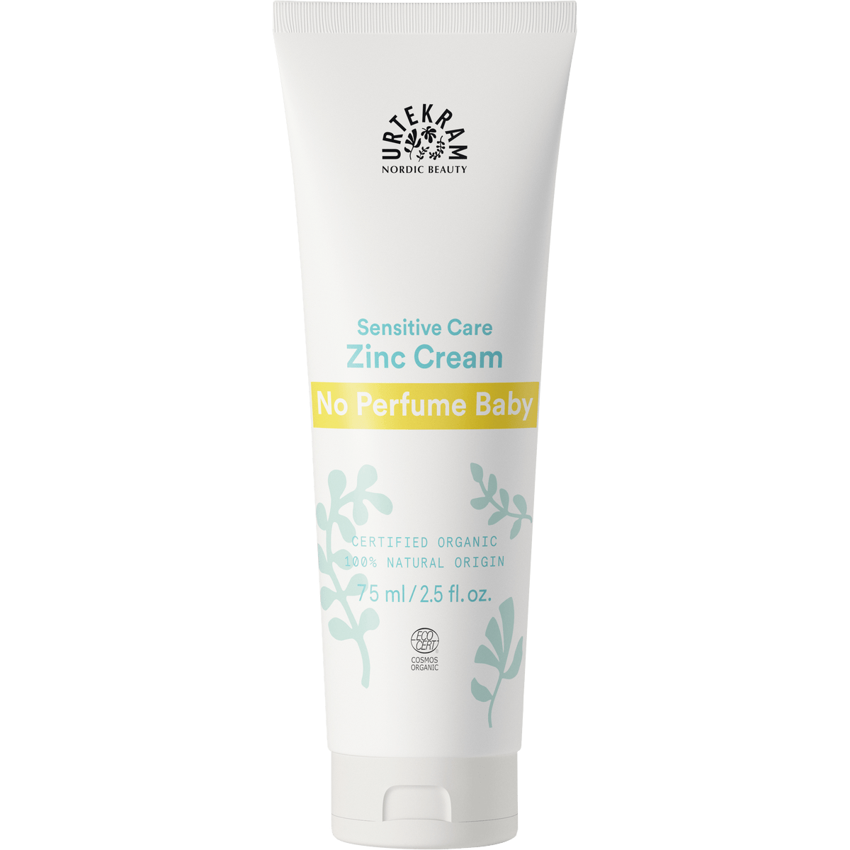 Urtekram No Parfym Baby Zink Salva | 75 ml