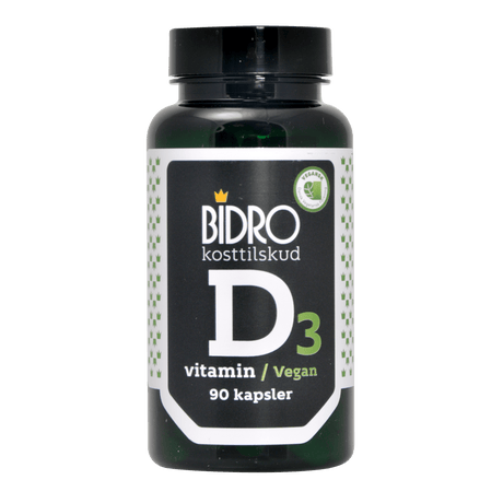Bidro D3-vitamin Vegan | 90 kapslar