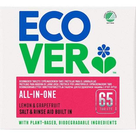 Ecover All In One Diskmaskinstabletter | 65 tabletter
