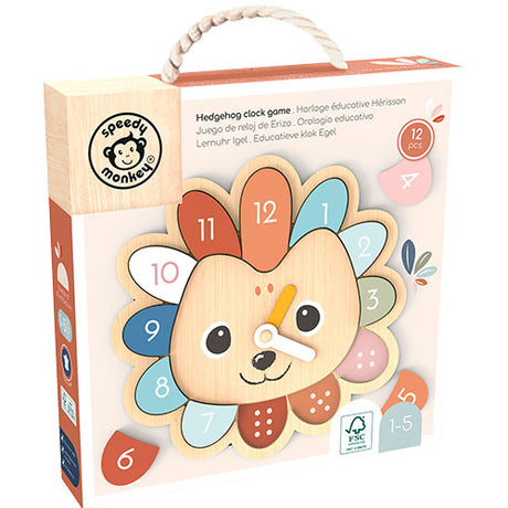 Hedgehog Clock Game, 1-5 år