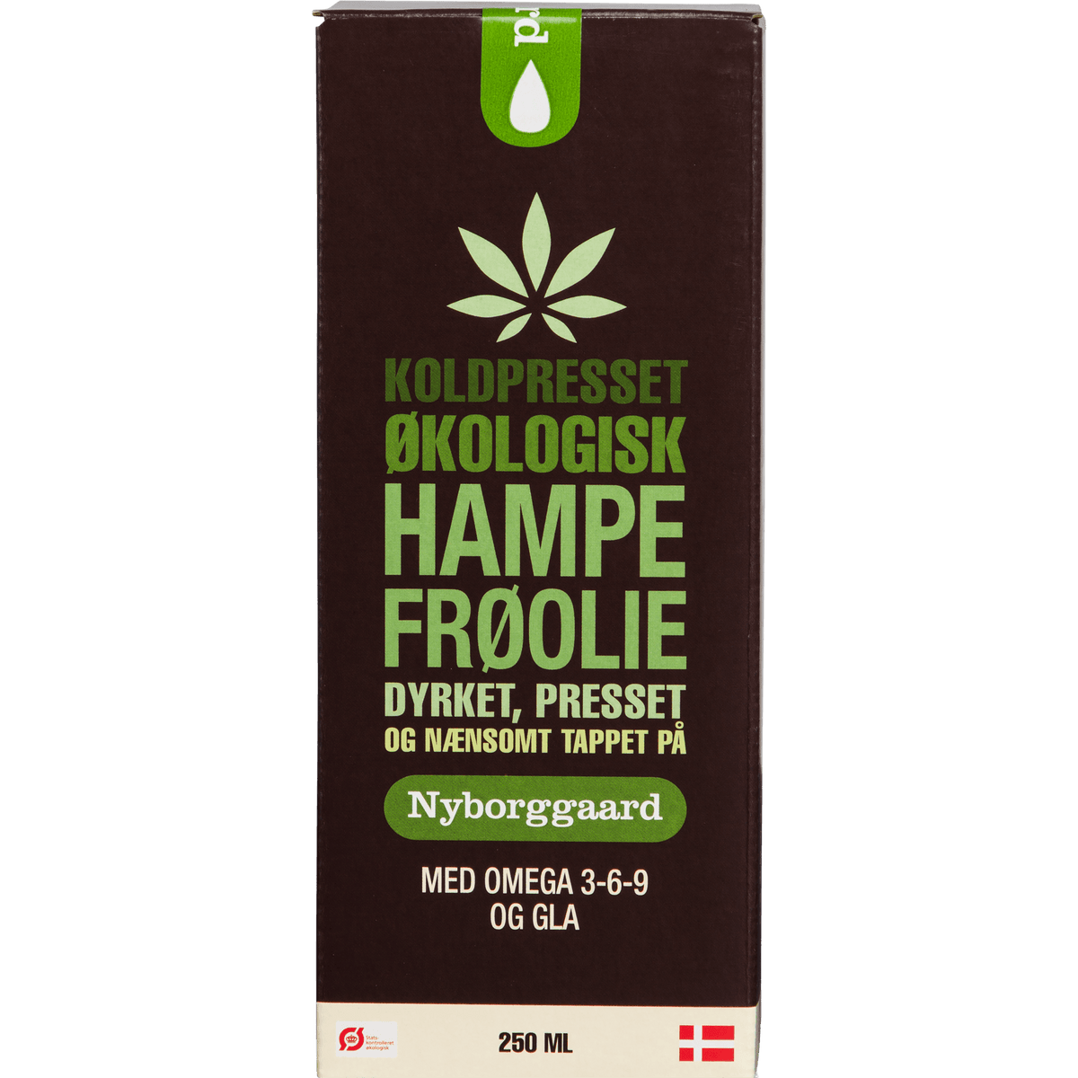 Nyborggaard Hampafröolja Ekologisk | 250 ml
