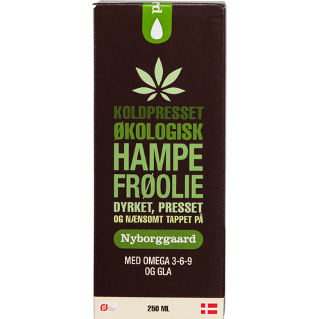 Nyborggaard Hampafröolja Ekologisk | 250 ml