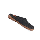 SHU`S hjemmesko med gummi sål - Dark Grey 37