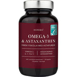 NORDBO Omega-3 & Astaxanthin | 90 kapslar
