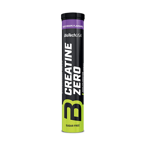 Creatine Zero Duschtablett M. smak av blå druvor