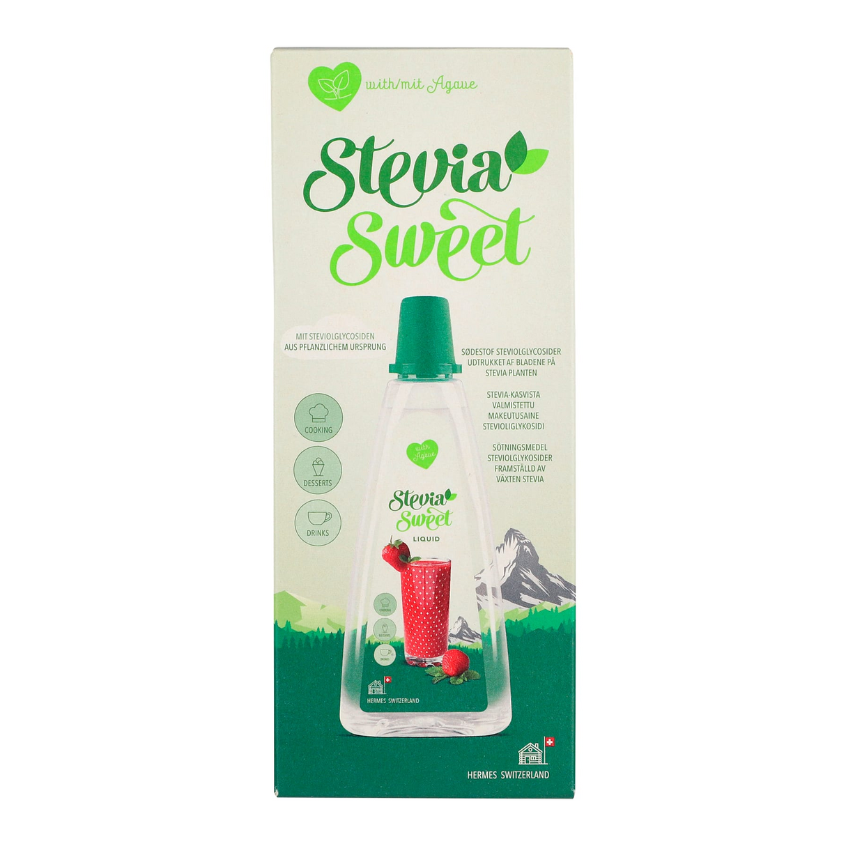 Hermasetas Stevia Sweet Flytande | 125 ml