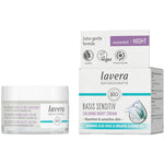 lavera Basis Sensitive Nattkräm Regenererande | 50 ml
