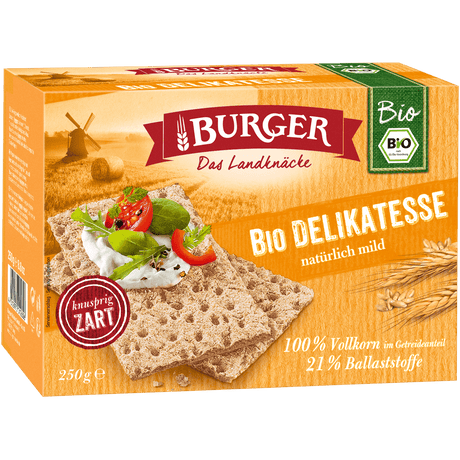 Burger Knäckebröd Ekologiskt | Fullkorn